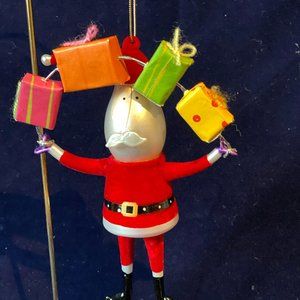 Vintage Santa Juggling Gifts Ornament by AMC